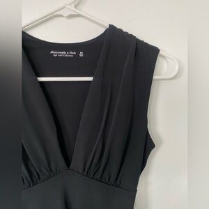 A&F Black Bodysuit Top